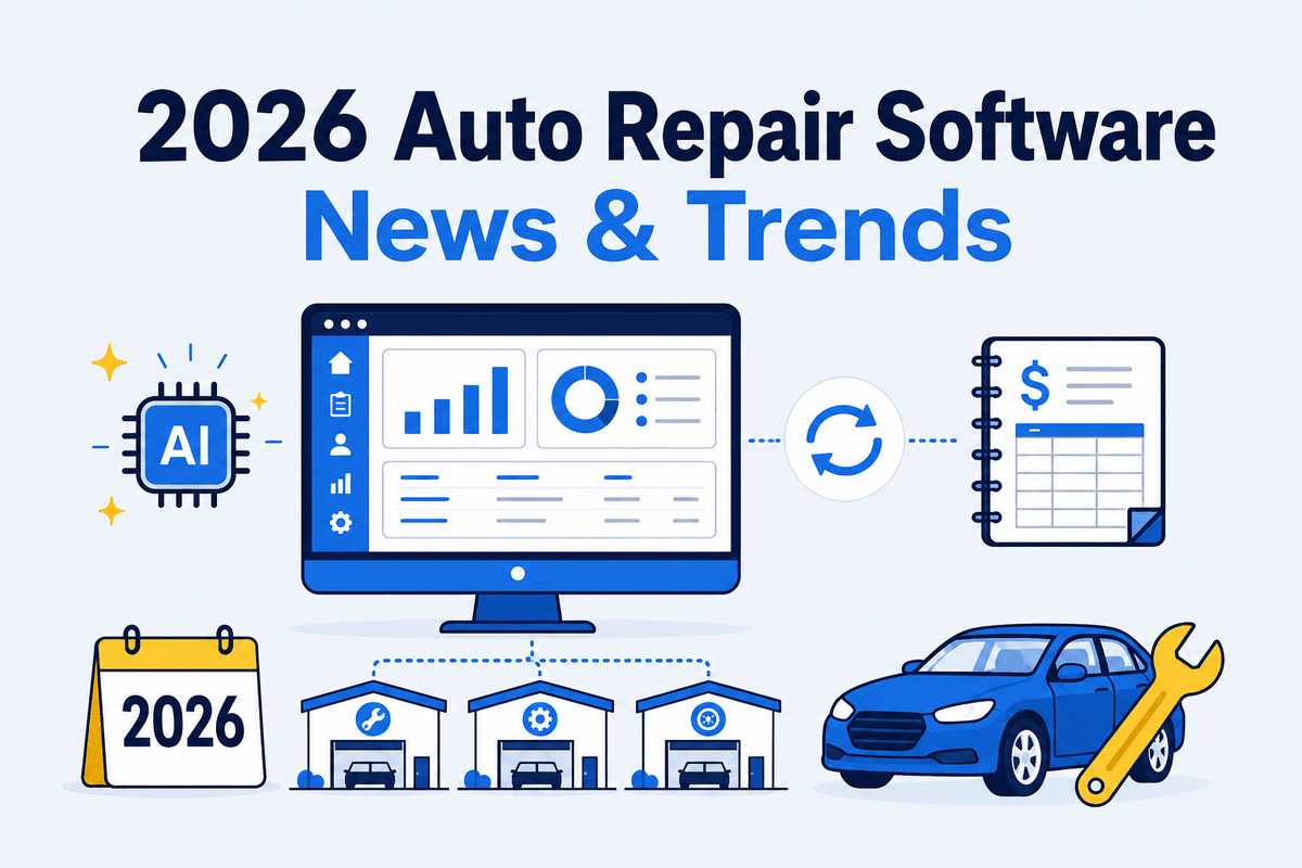 Auto Repair Software News: 2026 Trends