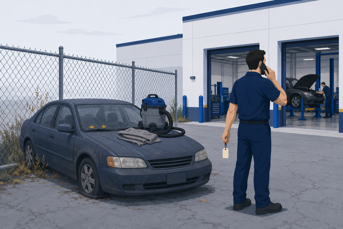 Mechanic's Lien on a Car: Keep the Keys