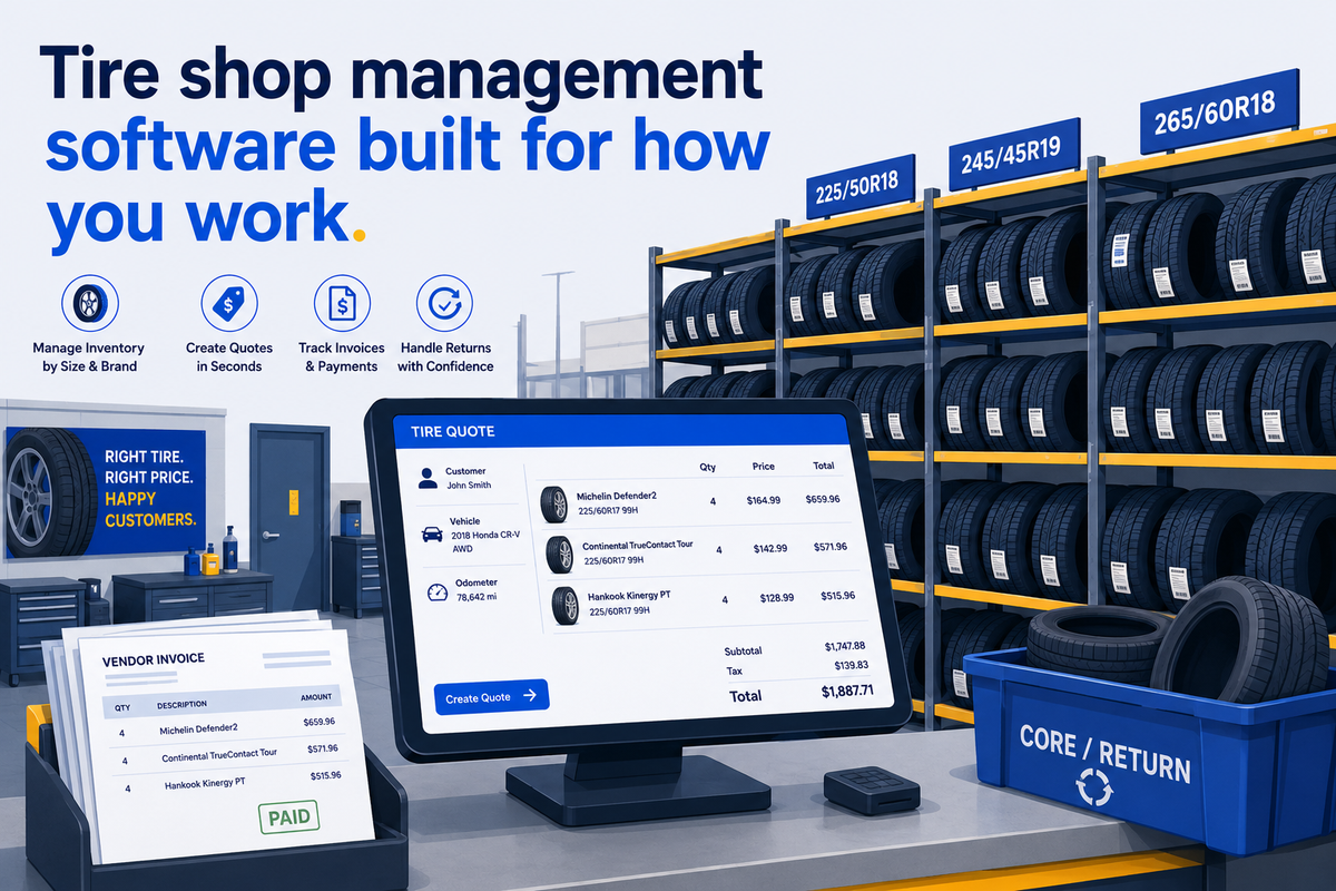 Tire Shop Management Software: 2026 Guide